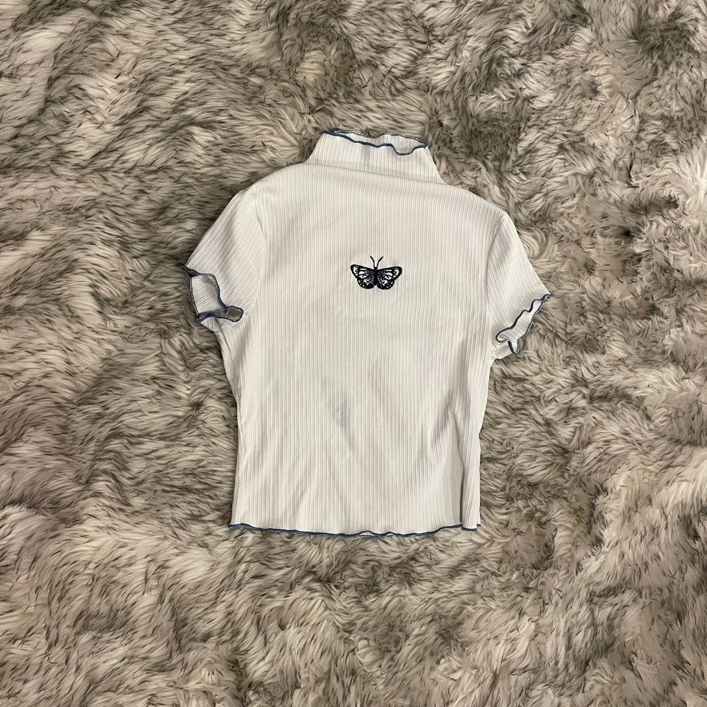 Butterfly🦋 turtle neck shirt
